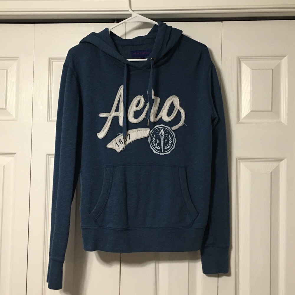 Blue hoodie, Aeropostale